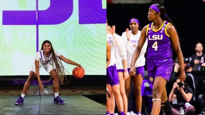 5-star signee ZaKiyah Johnson shares her excitement as future LSU teammate Flau'Jae Johnson features in major sneaker campaign