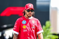 Lewis Hamilton's one-word reaction when questioned if he had any ideas behind his struggle with Ferrari