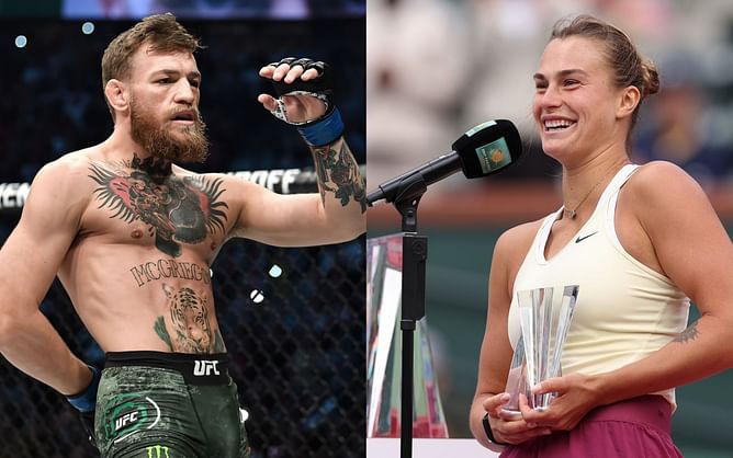 American tennis star channels her inner Conor McGregor as she gears up to face Aryna Sabalenka in Madrid