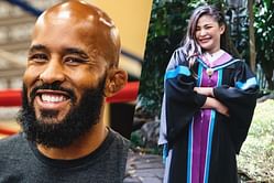 “The most powerful thing is knowledge” - Demetrious Johnson praises Stamp Fairtex for getting college degree