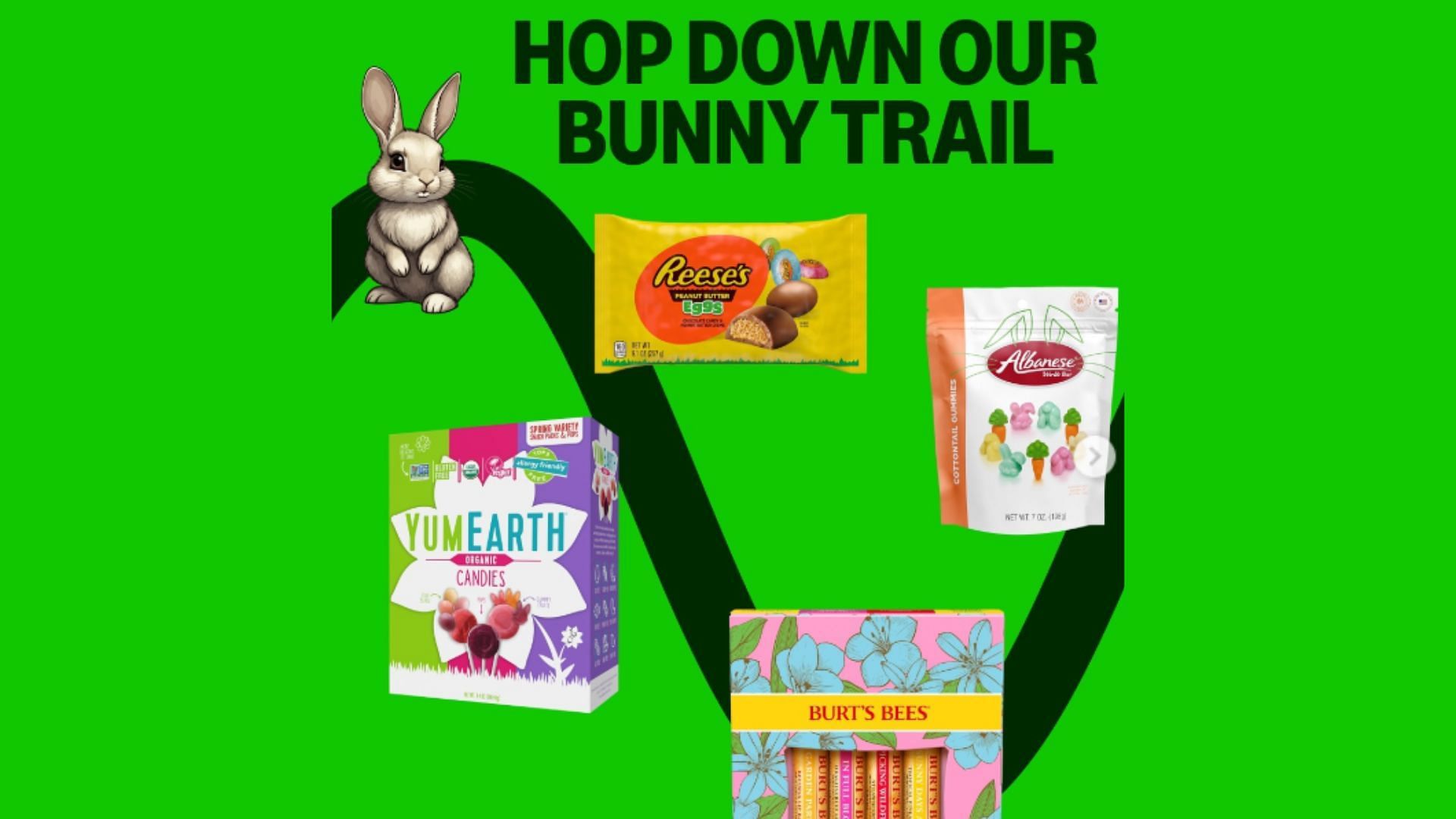 Easter treats offered by Amazon Fresh (Image via Instagram/@amazonfresh)