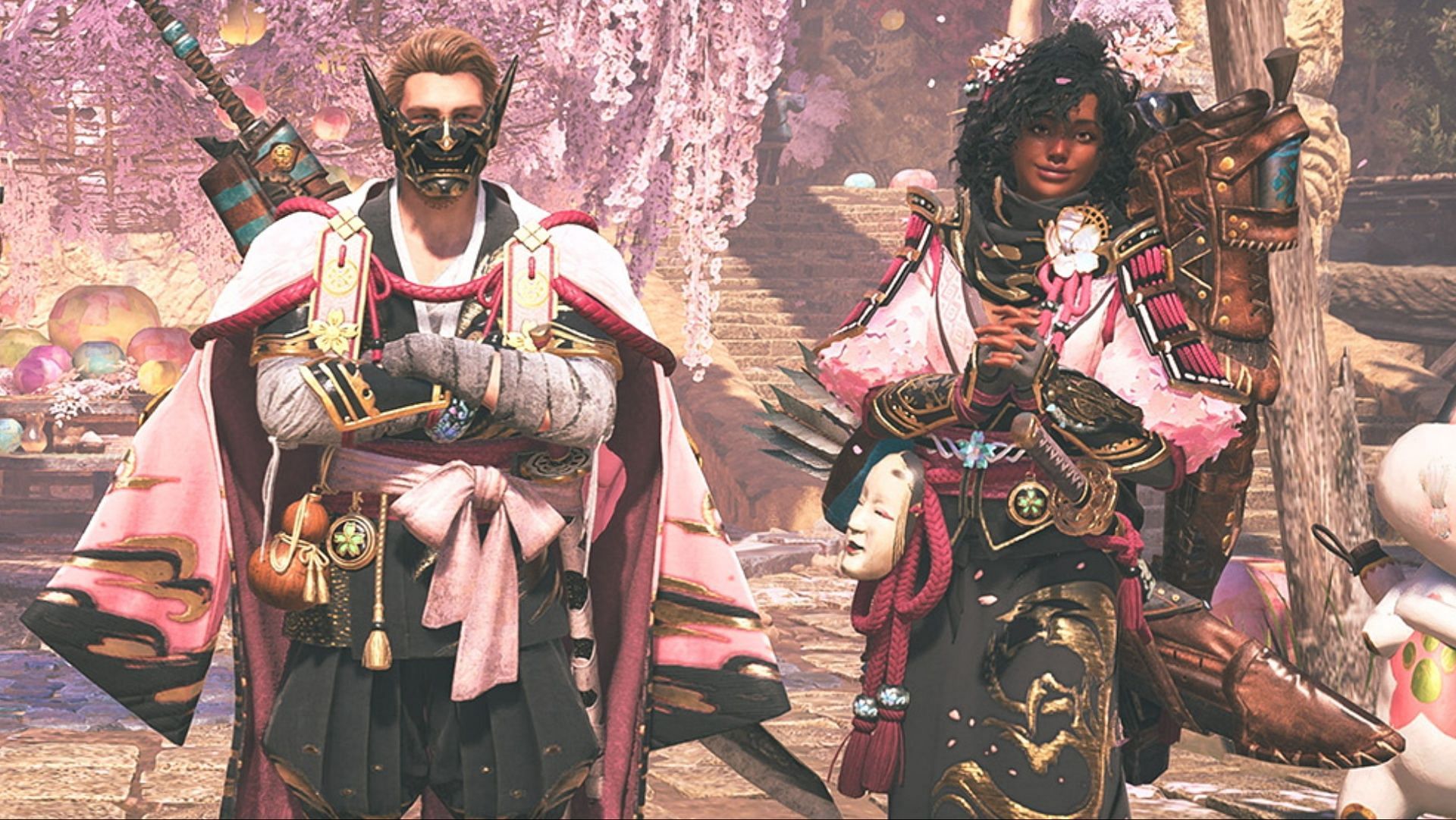 Sakuratide &alpha; Armor Set in MH Wilds (Image via Sportskeeda Gaming || Capcom)