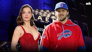 "Holding her hand like it's football": Josh Allen trolled by fans for getting cozy with Hailee Steinfeld at Sinners movie premiere