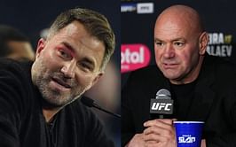 Eddie Hearn rips into UFC for wanting "their brand to be bigger than the fighter" while calling MMA "a poor relative" to boxing