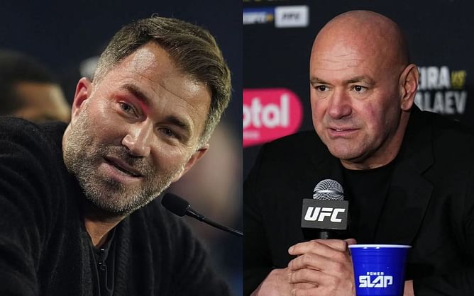 Eddie Hearn rips into UFC for wanting "their brand to be bigger than the fighter" while calling MMA "a poor relative" to boxing