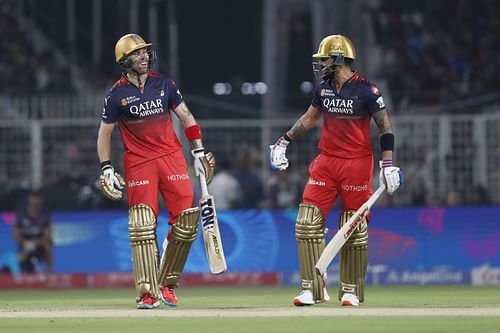Phil Salt and Virat Kohli were dismissed cheaply in RCB's IPL 2025 home game against PBKS. [P/C: Getty]