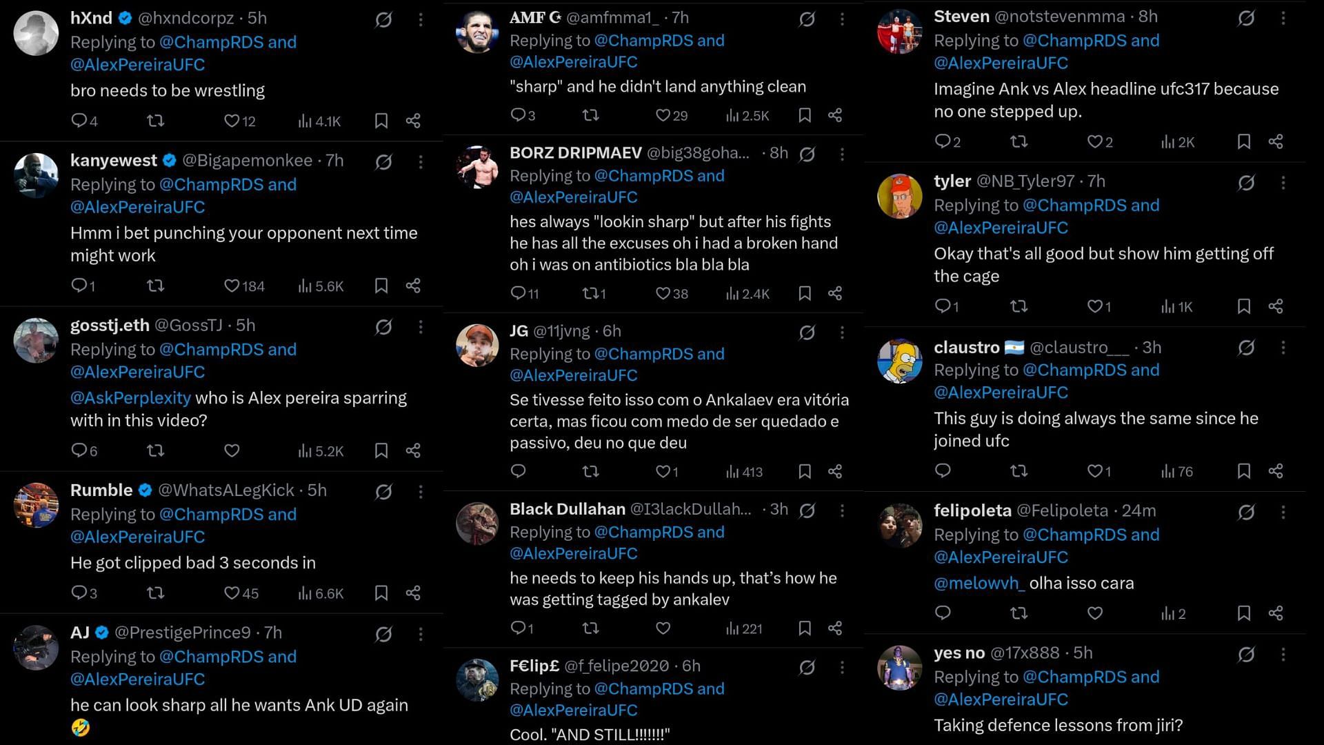 Fan comments [Screenshot courtesy: @ChampRDS on X]