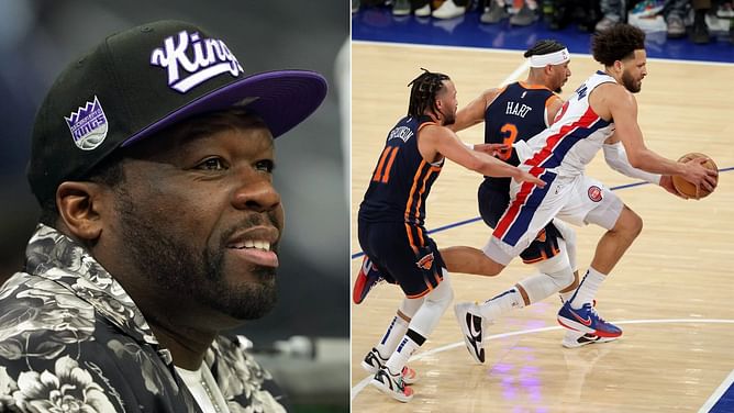 Rapper 50 Cent rattled at Knicks loss, Pope Francis’ death, and Kanye West’s strange revelation