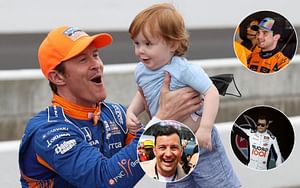 Pato O'Ward, Marco Andretti, Will Buxton, and more react as Scott Dixon's son takes first racing step