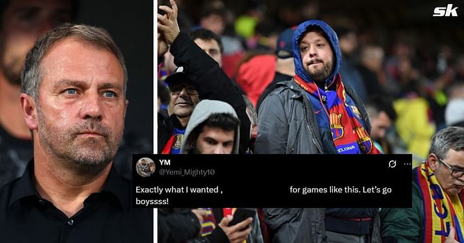 "I can smell a masterclass", "Exactly what I wanted" - Barcelona fans react as star included in XI to face Dortmund in UCL Q/F