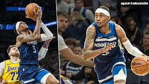 "It isn’t a foul" - Jaden McDaniels on controversial no call against Luka Doncic, Anthony Edwards' leadership and more [Exclusive]