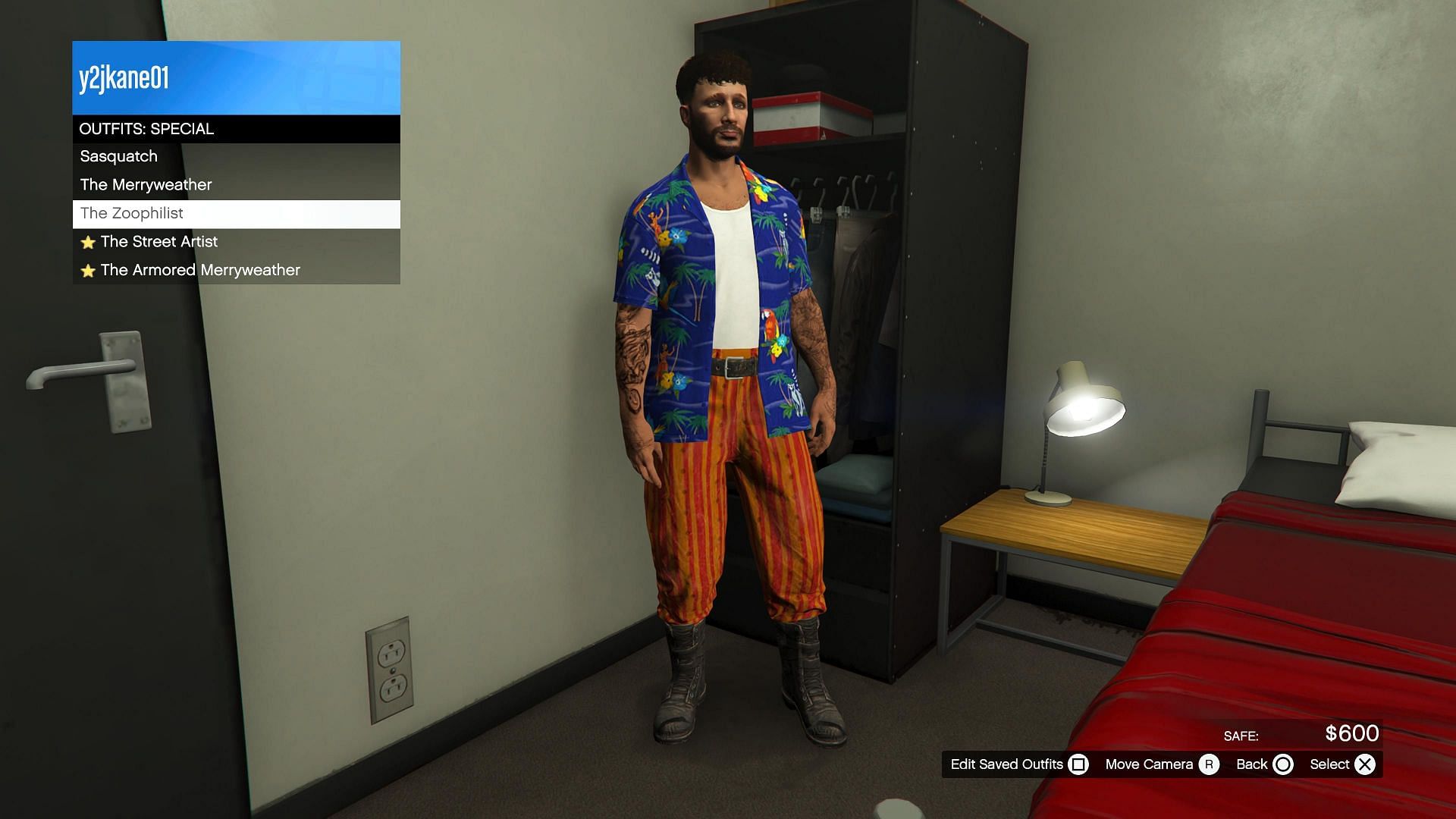 The Zoophilist Outfit (Image via Rockstar Games)