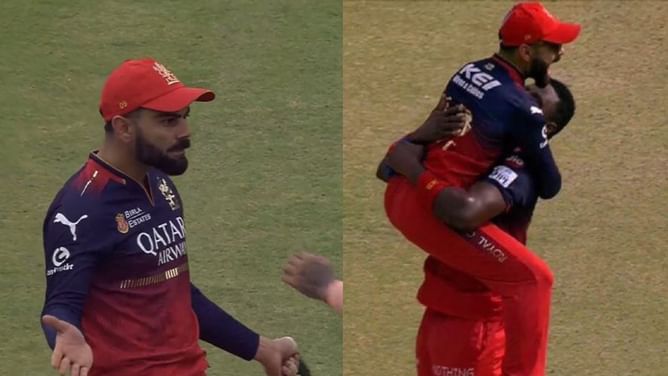 PBKS vs RCB: नेहाल वढेरा के आउट होते ही विराट कोहली हुए उत्साहित, 'कोल्ड सेलिब्रेशन' मनाते आए नजर; देखें वीडियो