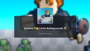Units Battlegrounds codes (April 2025)