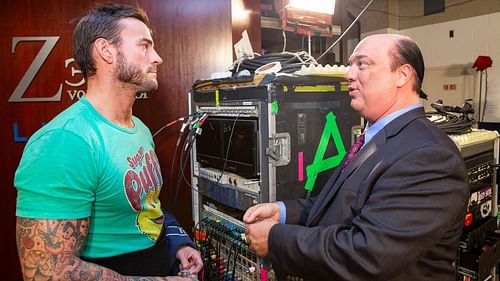 CM Punk and Paul Heyman. (Image credits: wwe.com)