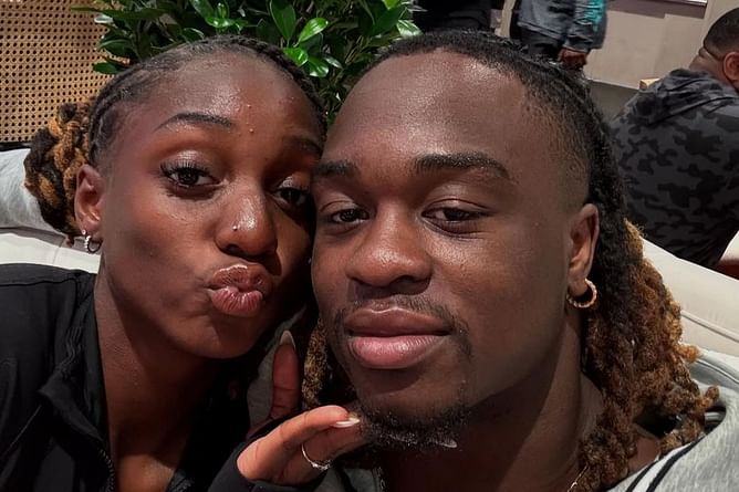 Ashton Jeanty gives rare glimpse into his relationship with girlfriend Gabby ahead of 2025 NFL Draft