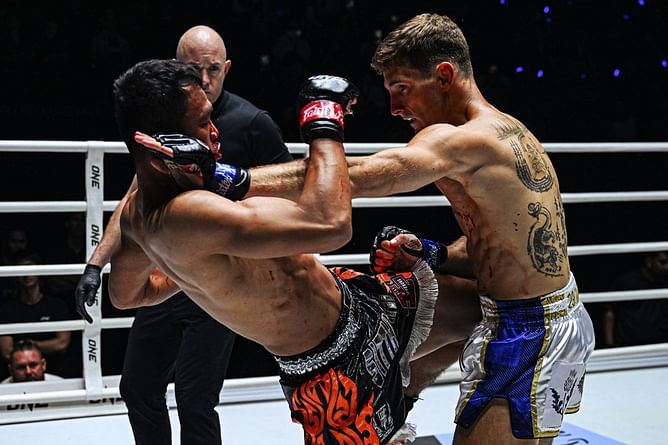 "The king is back" - Fans hail Nico Carrillo's brutal return to form in sublime knockout finish of Thai legend Sitthichai