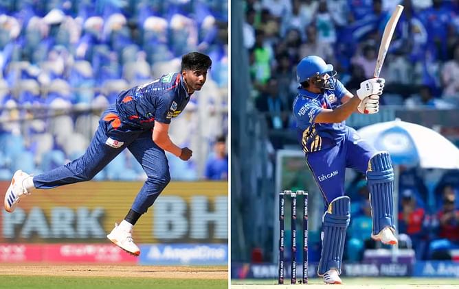 Rohit Sharma perishes to Mayank Yadav after back-to-back sixes early in MI vs LSG IPL 2025 clash