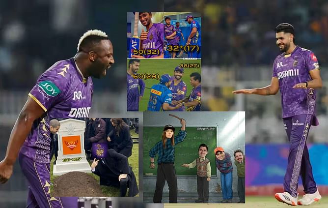 "Navratri ke baad aana, batati hu rakshasho ka utpat kisse kahte hai"- Top 10 funny memes after SRH's crushing loss vs KKR in IPL 2025