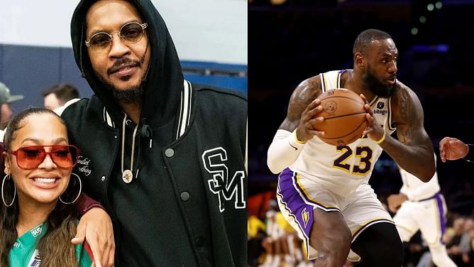 "They weren't playing defense lol": Fans react to list of all-time top scorers at the Jordan Brand Classic ft. LeBron James, Carmelo Anthony