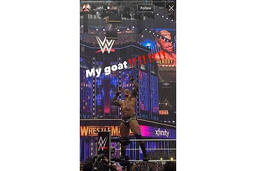 Jahmyr Gibbs sends 2-word message after Randy Orton's win at WrestleMania 41, Instagram