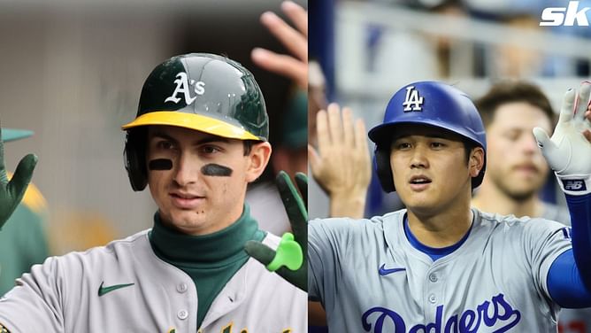 Dodgers' Ohtani comparison sparks high hopes from Athletics' rising star