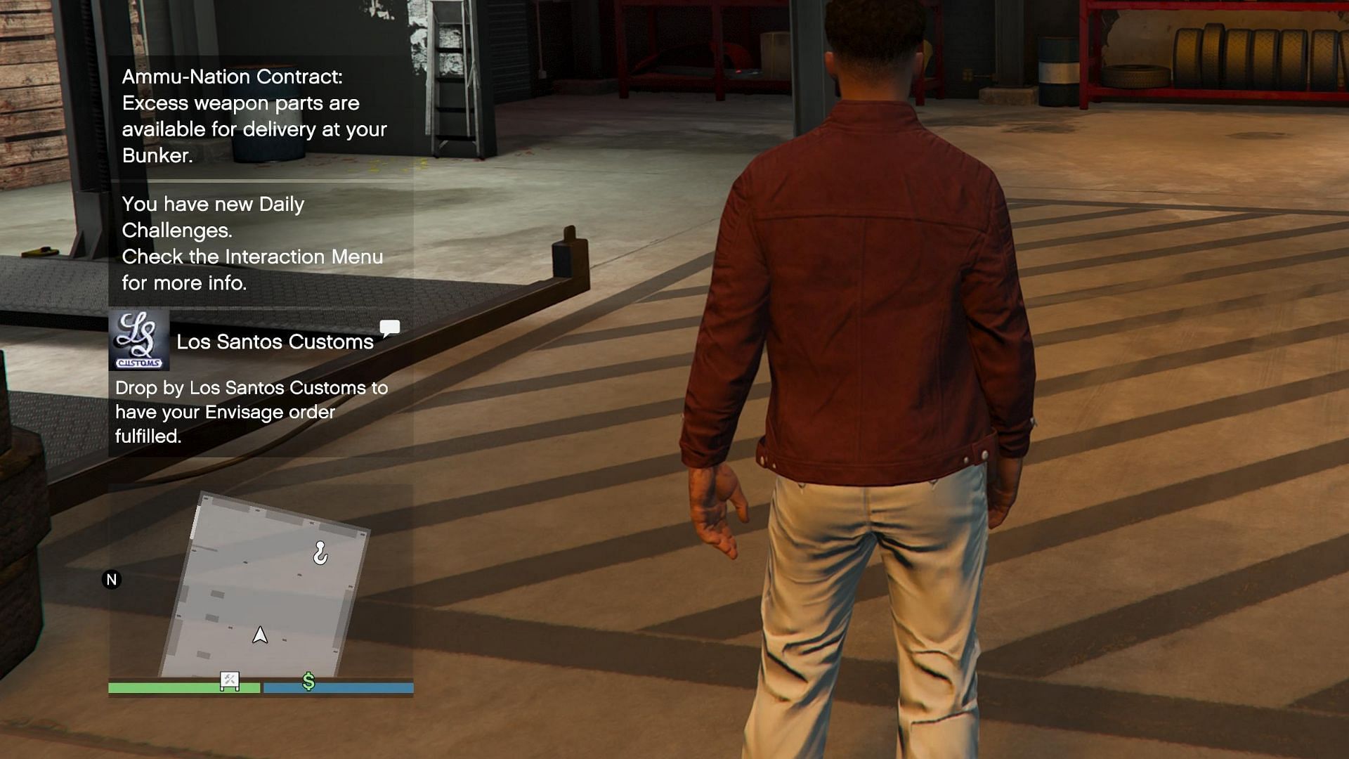 License plate order processing notification (Image via Rockstar Games)