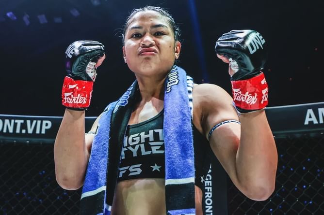 “A huge honor” - Strawweight kickboxing queen Jackie Buntan proud to be the new face of America’s striking scene
