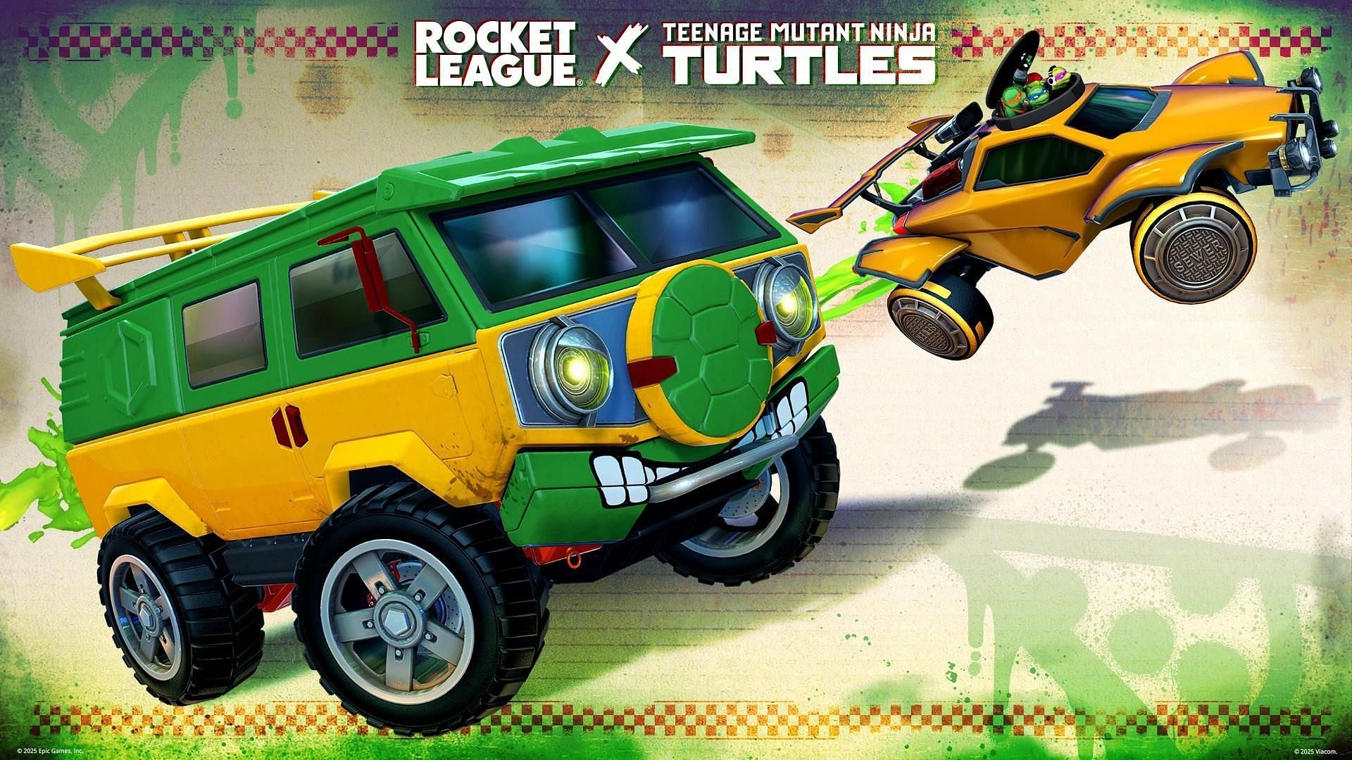 Rocket League TMNT crossover: Release date and what to expect