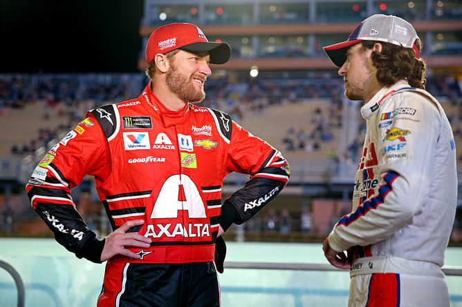 Ryan Blaney drops 4-word verdict in response to Dale Jr. asking for Talladega update