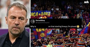 "He is a big weakness", "Don’t know why he keeps playing him" - Barcelona fans on star's inclusion in XI for Inter Milan UCL clash