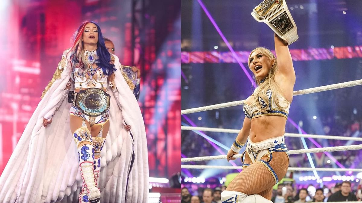 Mercedes Mone reacts after Tiffany Stratton says she needs to return to WWE