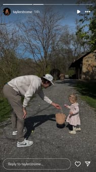 Dylan Strome's wife Tayler Strome's Instagram story @ taylerstrome