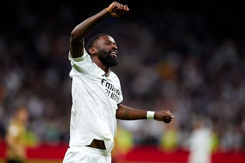Real Madrid centre-back Antonio Rudiger