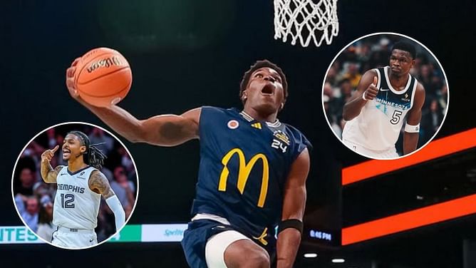 “Skill of Ant but mind of Ja” - NBA fans react as Ja Morant’s grenade celebration influences viral HS star compared to Anthony Edwards
