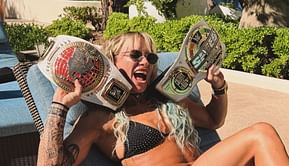 WWE के बड़े इवेंट में फेमस सुपरस्टार ने जीती चैंपियनशिप, 5 विरोधियों को मात देकर बने डबल चैंपियन