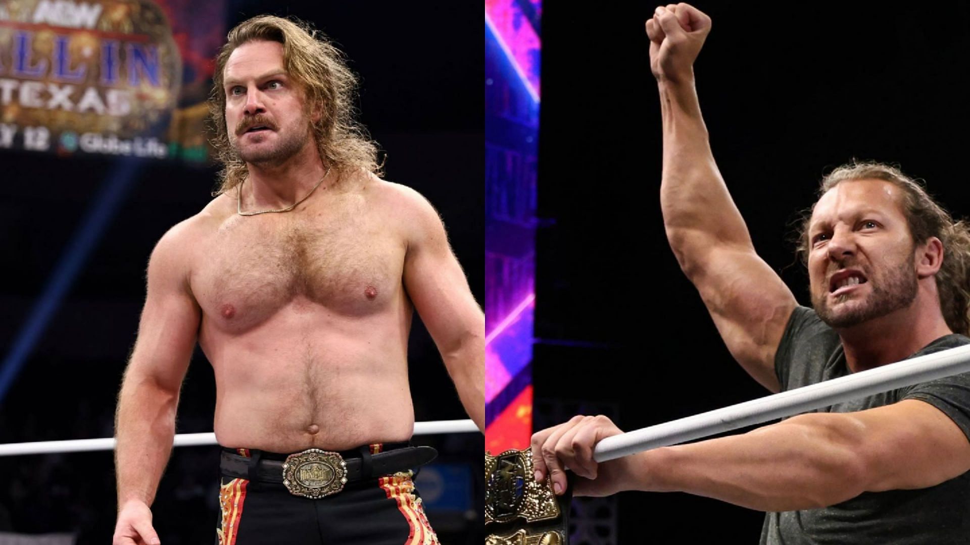 हैंगमैन एडम पेज और कैनी ओमेगा (Photos: AEW on TV Instagram)