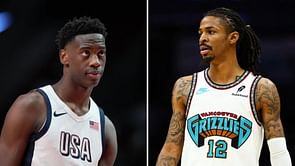 "Cringe": Hoops fans react as AJ Dybantsa hits the Ja Morant celly in his last high school game