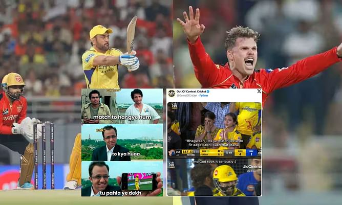 "CSK distributing 2 points to every team"- Top 10 funny memes after Chennai's fourth straight loss in IPL 2025