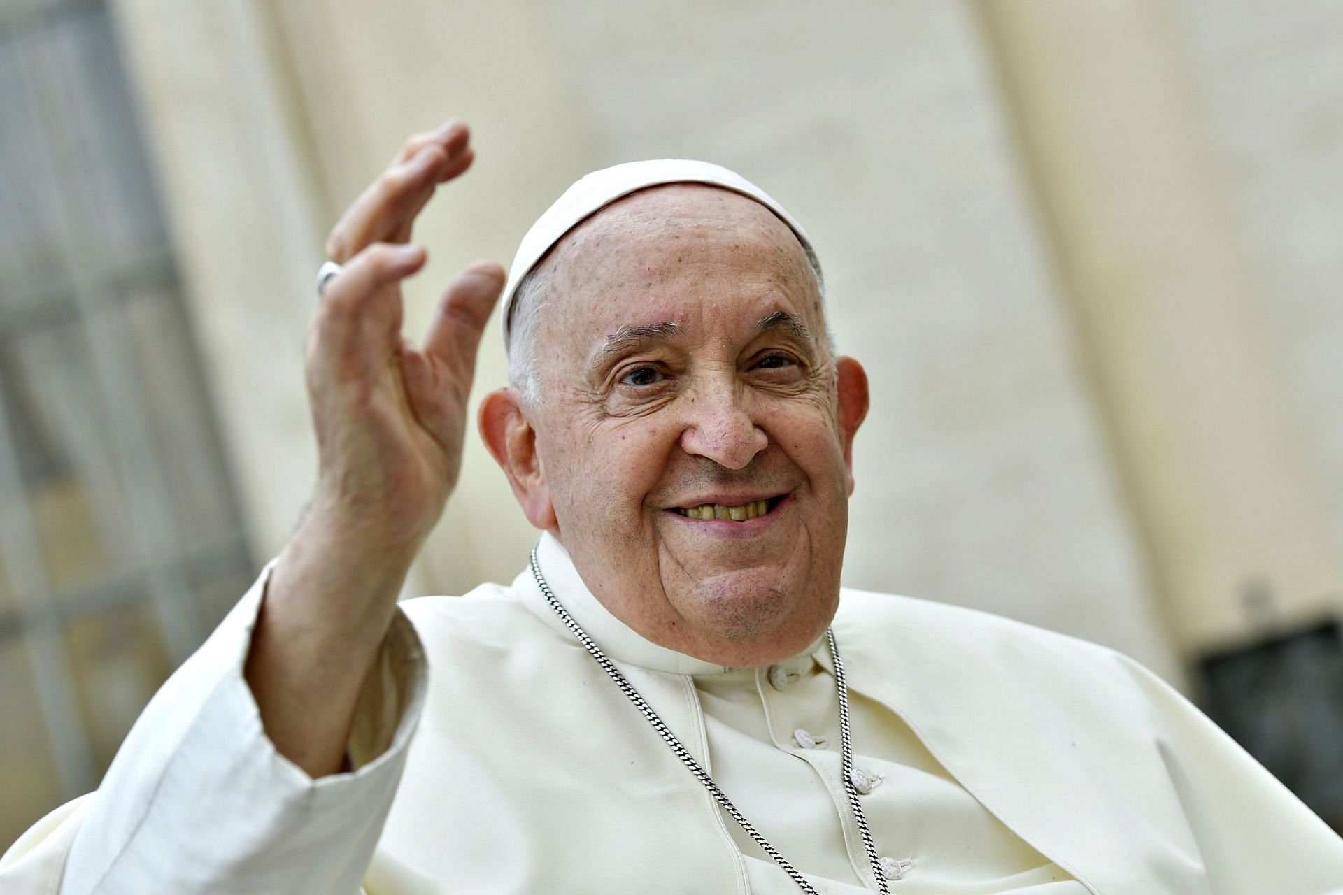 Pope Francis Attends Weekly General Audience - Source: Getty