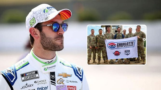 In Pictures: Daniel Suarez trades the track for training with the 82nd Airborne Division