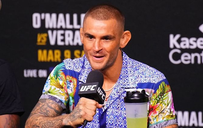 Dustin Poirier shares one-word reaction after fan asks 'The Diamond' if he would be disappointed should he commit tax fraud