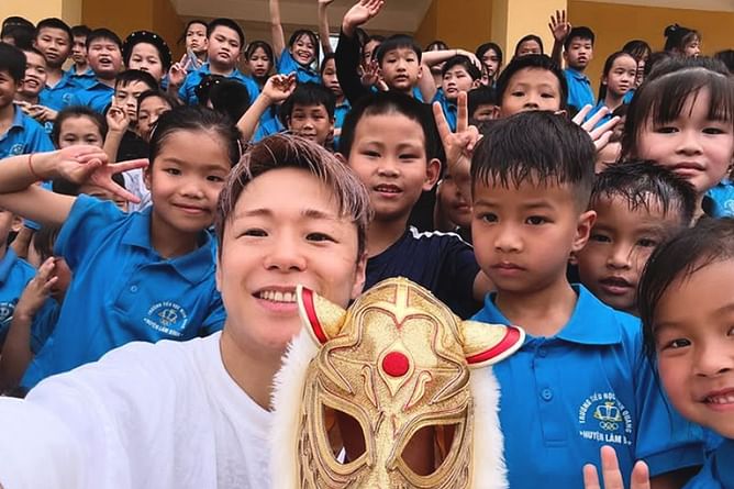 “Gave me another reason to live as a fighter” - Japanese superstar Takeru spearheads his school’s opening in Vietnam