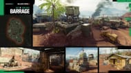 Multiplayer map Barrage in Black Ops 6 (Image via Activision)