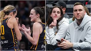 Lexie Hull's sweet reaction to Connor McCaffery's loving anniversary note for Caitlin Clark wins hearts