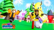 Create the biggest explosion in Firework Simulator 2 (Image via Roblox)