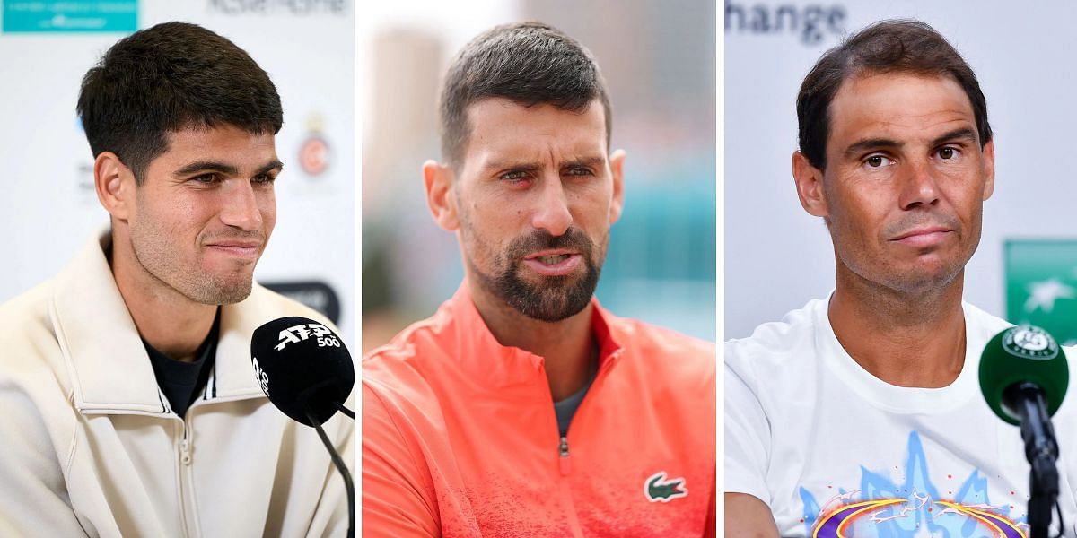 Novak Djokovic makes Carlos Alcaraz-Rafael Nadal comparison at Laureus Awards 2025 | Image Source: Getty