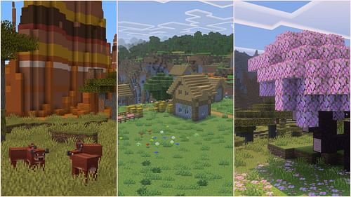 A new world will have a completely different terrain generation (Image via Sportskeeda Gaming/Mojang Studios)
