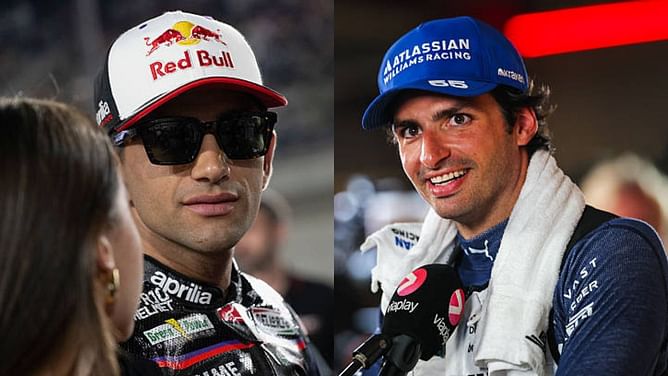 Carlos Sainz drops 2-word message on reigning champion Jorge Martin's latest social media post