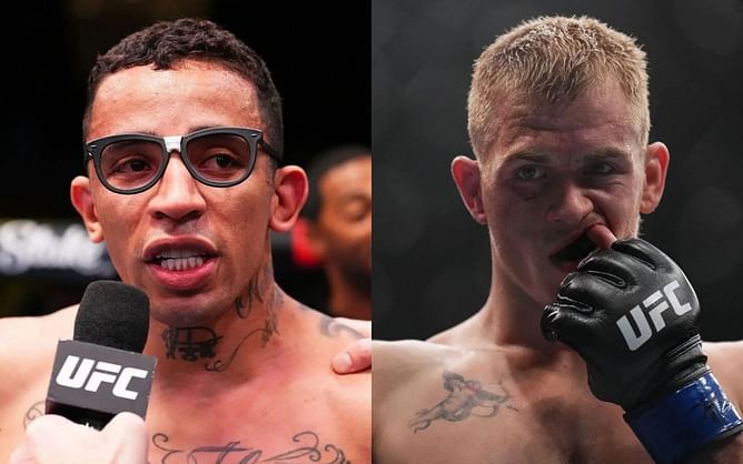 Carlos Prates questions Ian Machado Garry's resume while dismissing Irishman's threats in the cage